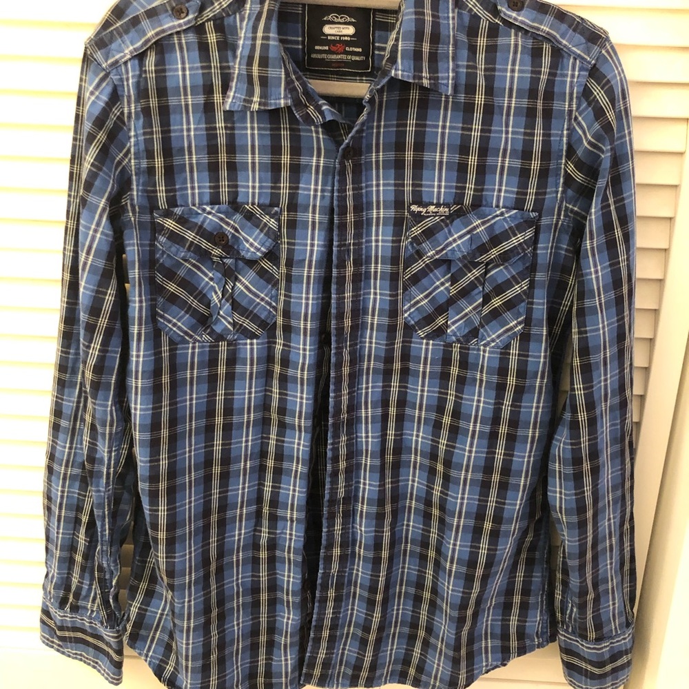 Flying machine button down shirt - Picture 2 of 5